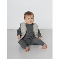 A BABY BRAND wool vest - grey