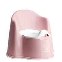 BABYBJÖRN potty chair - pastel pink/white