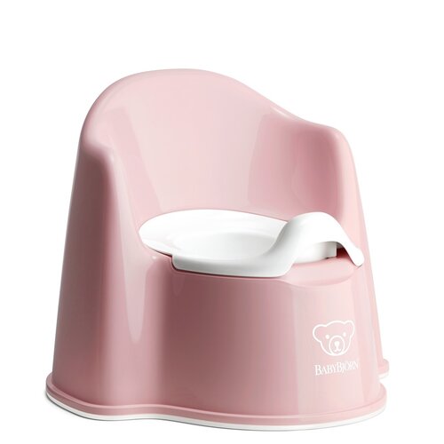 BABYBJÖRN potty chair - pastel pink/white