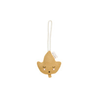 MAIN SAUVAGE baby gym toy - leaf - ochre