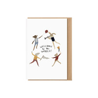 MAIN SAUVAGE welcome to the world card