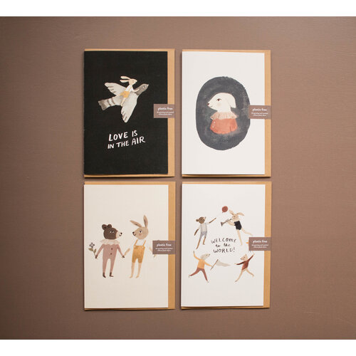 MAIN SAUVAGE welcome to the world card