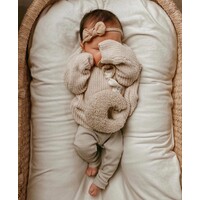 DAPPER MAENTJE pacifier - plush teddy - beige
