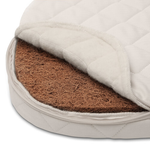 CHARLIE CRANE kumi cradle with organic  mattress - hazelnut