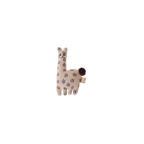 OYOY baby rattle - lama