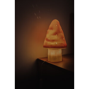 small mushroom lamp - terra