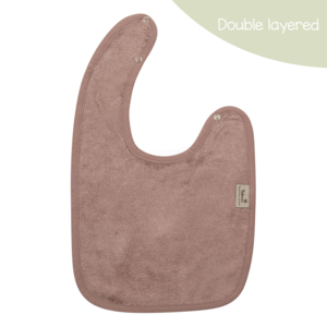 bib doubled - mellow mauve