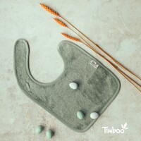 TIMBOO bib doubled - whisper green