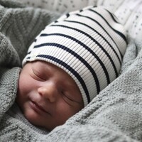MINIMALISMA beanie - sailor  - newborn