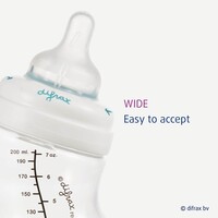 teat for wide bottle difrax -small teat for wide bottle difrax -small