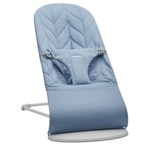 BABYBJÖRN baby bouncer bliss cotton/petal quilt - blue