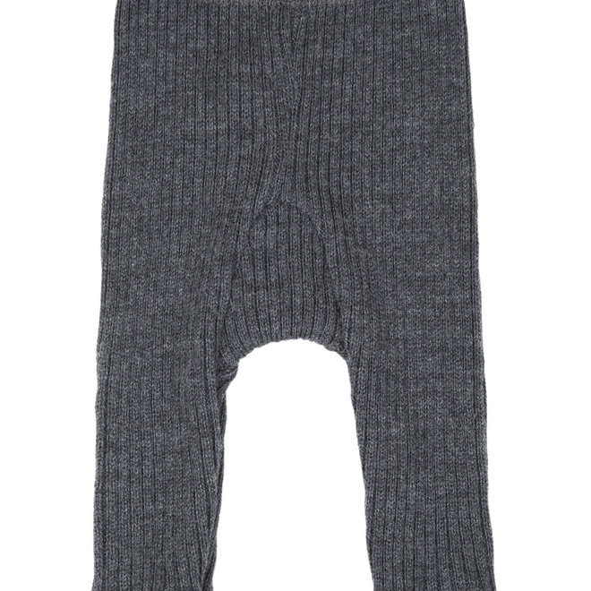 baby pants - dark grey - 100% wool