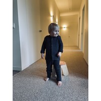 JOHA cardigan - dark grey - 100% wool