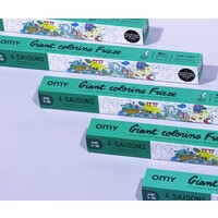 OMY colouring poster - 4 seasons