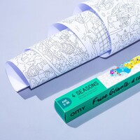 OMY colouring poster - 4 seasons