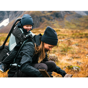 thule sapling baby backpack - black