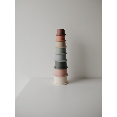 MUSHIE stacking cups - original