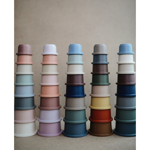 stacking cups - forest MUSHIE stacking cups - forest