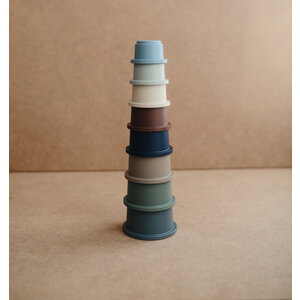 stacking cups - forest