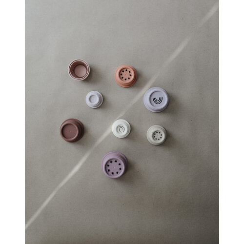 stacking cups - pastel MUSHIE stacking cups - pastel