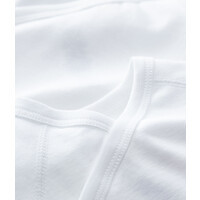 2 pack wrap-around body long sleeves - white PETIT BATEAU 2 pack wrap-around body long sleeves - white
