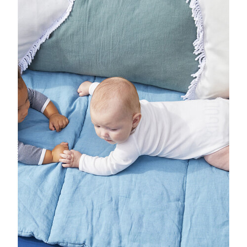 PETIT BATEAU 3 pack wrap-around body long sleeves - stripes