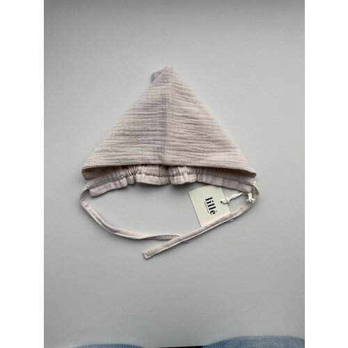 LILLE muslin bonnet - beige (0-3M)