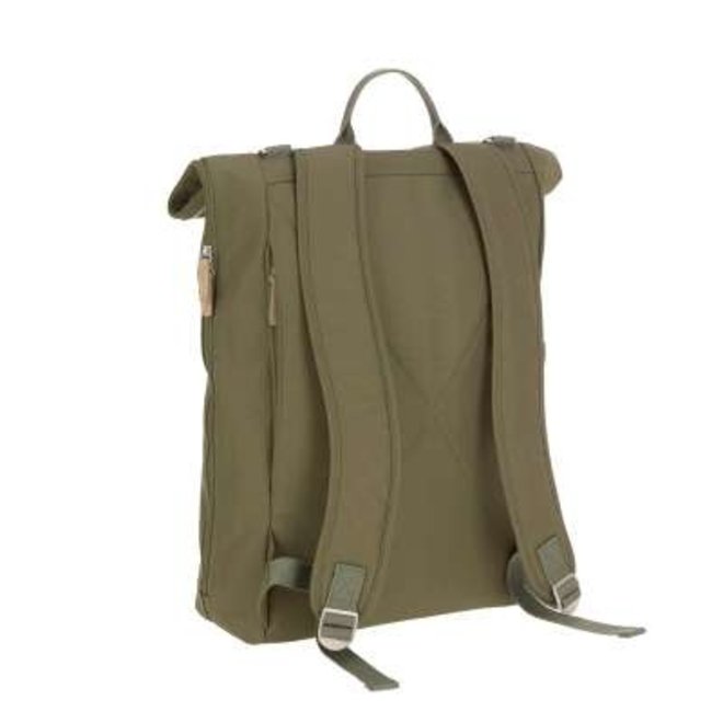 rolltop diaper bag olive