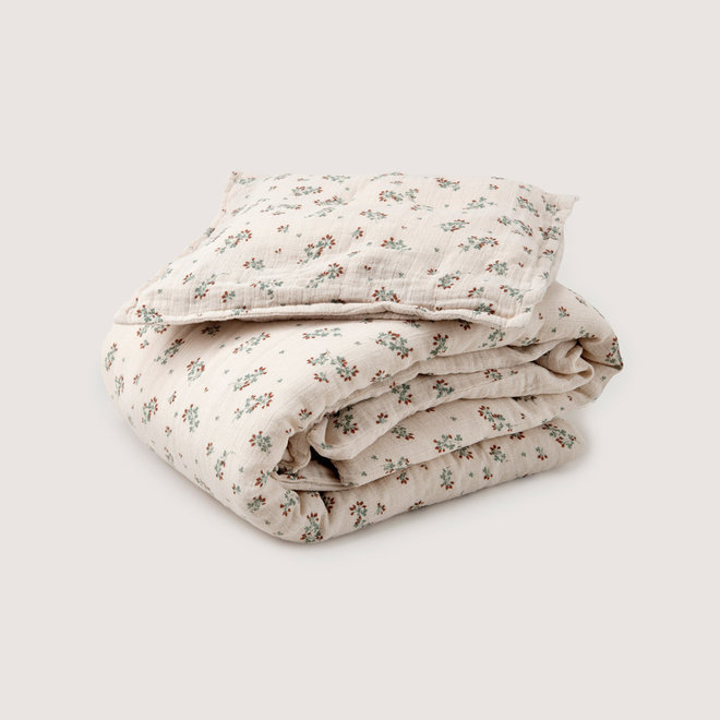 muslin bed set junior - clover