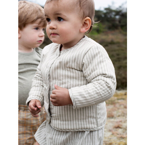 quilted jacket - stripes quilted jacket - stripes