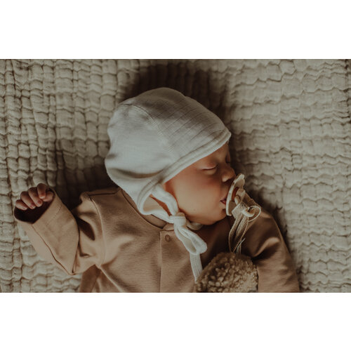 JOHA bonnet - natural - 100% wool