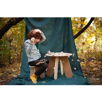 BABAI TOYS wooden table - natural