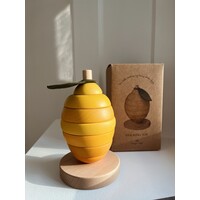 KONGES SLOJD stacking fruits - lemon