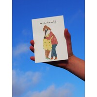 STUDIO BERTHA card - a hug