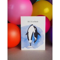 STUDIO BERTHA card - hallo, lief wereldwonder