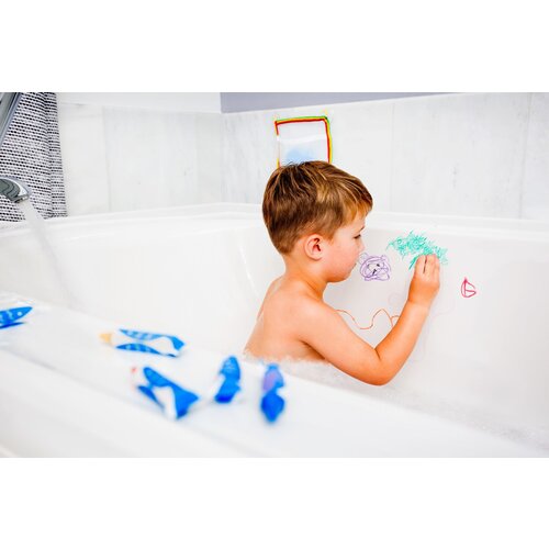 KITPAS bath crayons - 10 colors with sponge