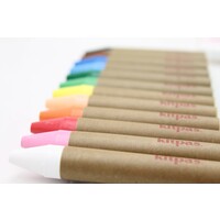 KITPAS large art stick crayons - 12 colors