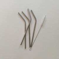 HAPS NORDIC 4 pack reusable straws