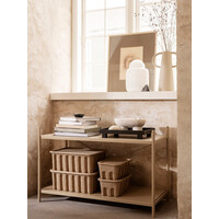 FERM LIVING set of 2 paper pulp box - large