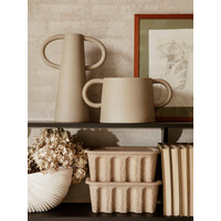 FERM LIVING set of 2 paper pulp box - large