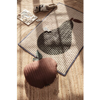 FERM LIVING apple quilted cushion