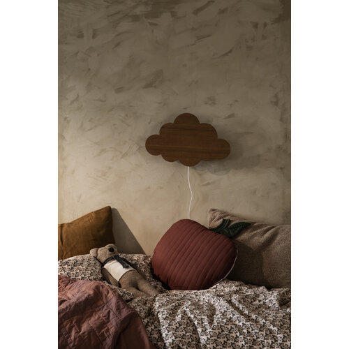 FERM LIVING apple quilted cushion
