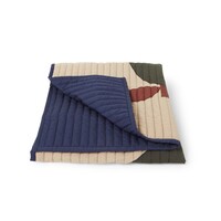 FERM LIVING pear quilted blanket