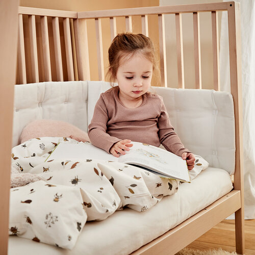 LEANDER linea baby cot - beech