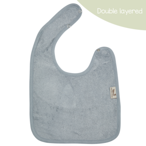 bib doubled - moon blue