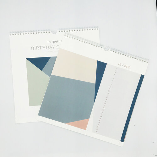 sunny shapes birthday calender