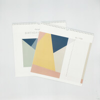 sunny shapes birthday calender