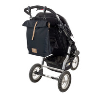 LAESSIG rolltop diaper bag - night blue