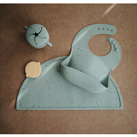 MUSHIE placemat - confetti camebridge blue