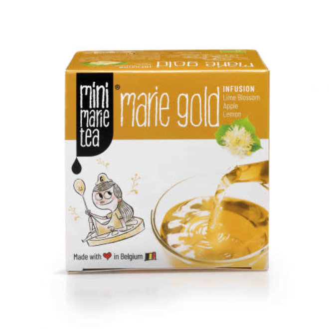 mini marie tea - gold